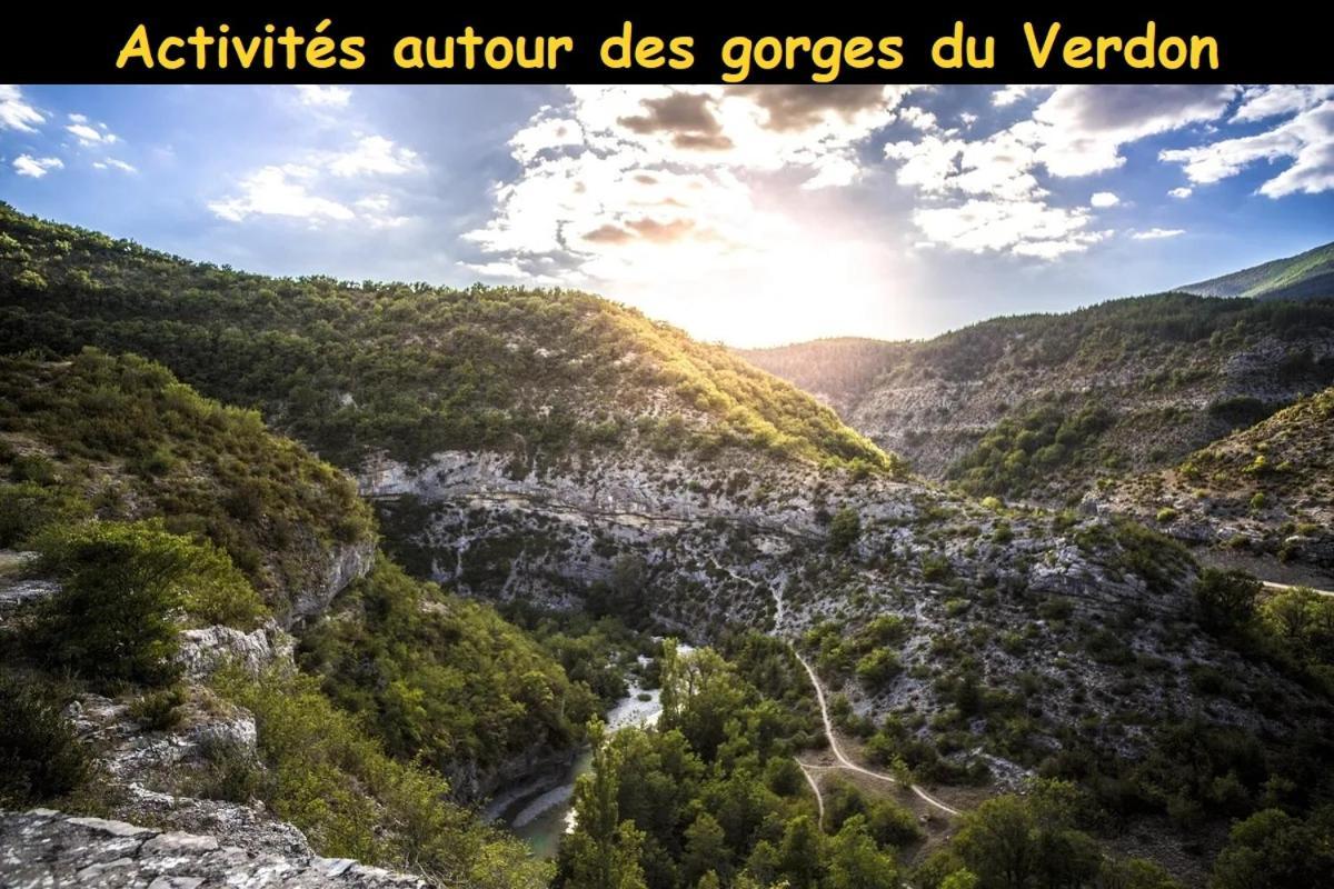 Gite Avec Terrasse Privee Proche Des Gorges Du Verdon Allemagne-en-Provence Kültér fotó